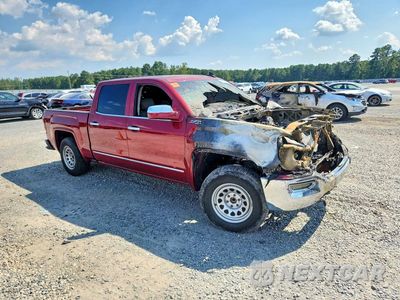 Czwarte zdjęcie samochodu z boku: 2018 GMC SIERRA K1500 SLT VIN:3GTU2NECXJG170598 - miniatura
