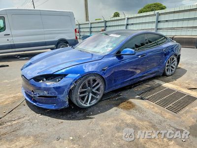 2021 TESLA MODEL S 5YJSA1E54MF437068 - główne zdjęcie licytacji z USA - miniatura