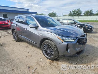 Czwarte zdjęcie samochodu z boku: 2023 ACURA RDX A-SPEC ADVANCE VIN:5J8TC2H82PL022425 - miniatura