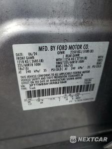 Zdjęcie 13 z 13 samochodu: 2024 FORD MAVERICK LARIAT VIN:3FTTW8S91RRB21848 - miniatura