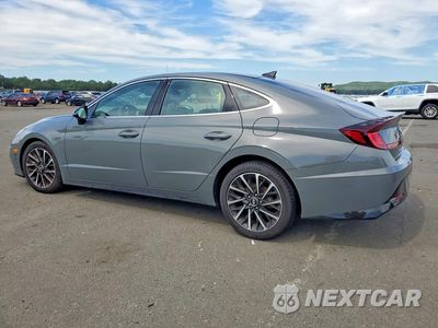 Drugie zdjęcie samochodu z przodu: 2020 HYUNDAI SONATA SEL PLUS VIN:5NPEJ4J29LH006977 - miniatura