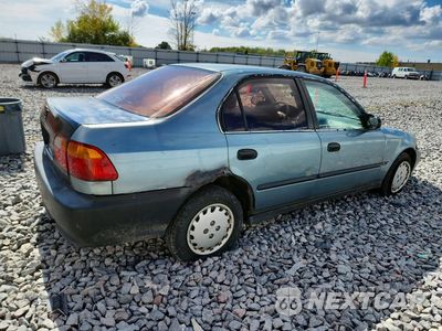 Trzecie zdjęcie samochodu z tyłu: 1999 HONDA CIVIC LX VIN:1HGEJ667XXL051221 - miniatura