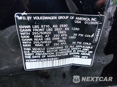 Zdjęcie 13 z 13 samochodu: 2025 VOLKSWAGEN ATLAS SE VIN:1V2WR2CA5SC525491 - miniatura