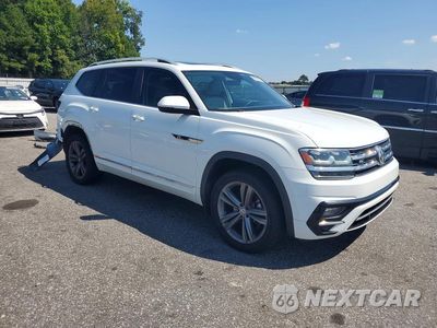 Czwarte zdjęcie samochodu z boku: 2019 VOLKSWAGEN ATLAS SEL VIN:1V2RR2CA2KC544514 - miniatura