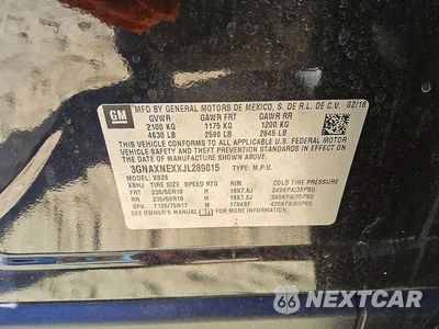 Zdjęcie 13 z 13 samochodu: 2018 CHEVROLET EQUINOX PREMIER VIN:3GNAXNEXXJL289015 - miniatura
