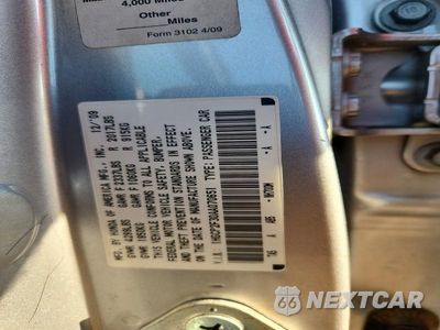 Zdjęcie 12 z 12 samochodu: 2010 HONDA ACCORD LX VIN:1HGCP2F30AA070651 - miniatura