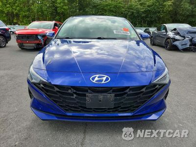 Piąte zdjęcie samochodu w środku: 2021 HYUNDAI ELANTRA SEL VIN:5NPLM4AG9MH021054 - miniatura