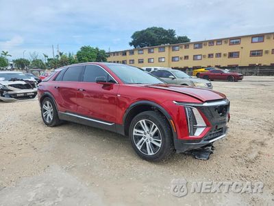 Czwarte zdjęcie samochodu z boku: 2024 CADILLAC LYRIQ TECH VIN:1GYKPMRL9RZ136123 - miniatura
