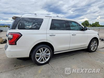 Trzecie zdjęcie samochodu z tyłu: 2018 FORD EXPEDITION PLATINUM VIN:1FMJU1MTXJEA10070 - miniatura