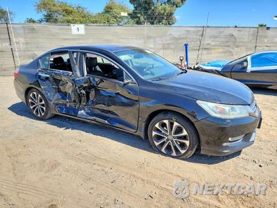Czwarte zdjęcie samochodu z boku: 2013 HONDA ACCORD SPORT VIN:1HGCR2F53DA125058 - miniatura