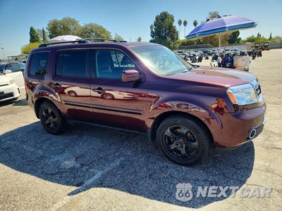 Czwarte zdjęcie samochodu z boku: 2015 HONDA PILOT EXL VIN:5FNYF4H53FB015613 - miniatura