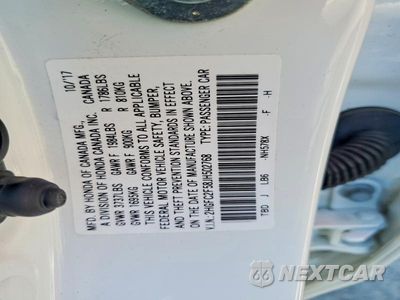 Zdjęcie 12 z 12 samochodu: 2018 HONDA CIVIC LX VIN:2HGFC2F58JH502768 - miniatura