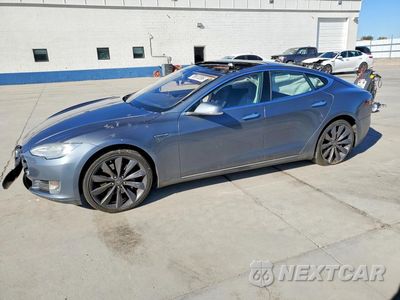 2013 TESLA MODEL S 5YJSA1CP3DFP22610 - główne zdjęcie licytacji z USA - miniatura