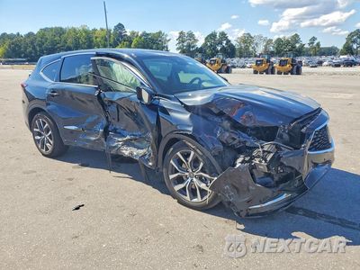 Czwarte zdjęcie samochodu z boku: 2022 ACURA MDX TECHNOLOGY VIN:5J8YE1H43NL025208 - miniatura