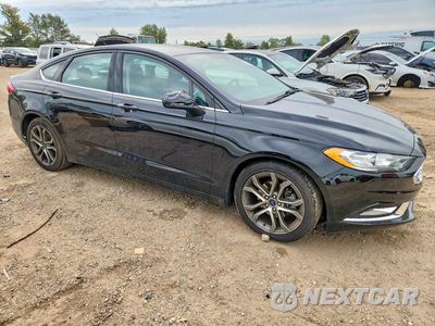 Czwarte zdjęcie samochodu z boku: 2017 FORD FUSION SE VIN:3FA6P0H75HR342018 - miniatura