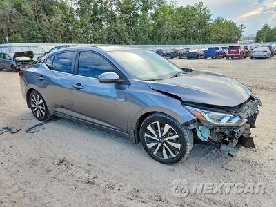Czwarte zdjęcie samochodu z boku: 2022 NISSAN SENTRA SV VIN:3N1AB8CV6NY207951 - miniatura