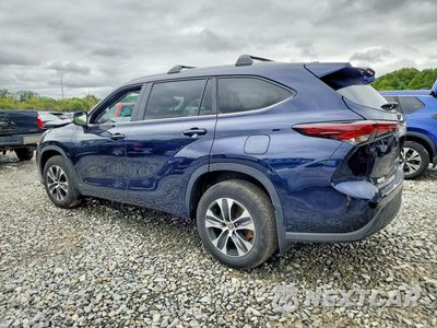 Drugie zdjęcie samochodu z przodu: 2024 TOYOTA HIGHLANDER HYBRID XLE VIN:5TDKBRCH2RS144345 - miniatura