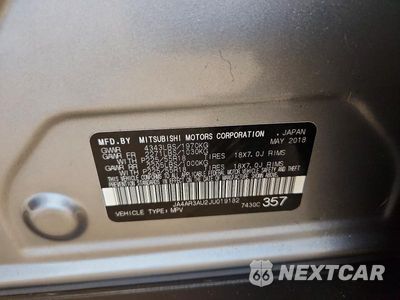 Zdjęcie 13 z 13 samochodu: 2018 MITSUBISHI OUTLANDER SPORT ES VIN:JA4AR3AU2JU019182 - miniatura
