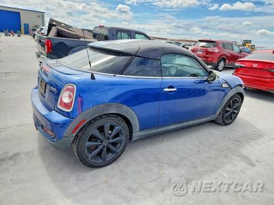 Trzecie zdjęcie samochodu z tyłu: 2013 MINI COOPER COUPE S VIN:WMWSX3C53DT772605 - miniatura