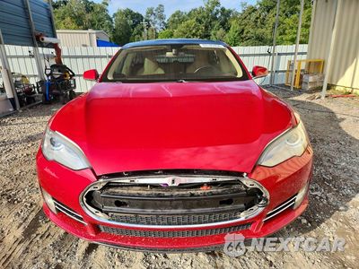 Piąte zdjęcie samochodu w środku: 2014 TESLA MODEL S VIN:5YJSA1H10EFP32095 - miniatura