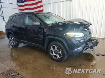 Czwarte zdjęcie samochodu z boku: 2022 JEEP COMPASS TRAILHAWK VIN:3C4NJDDB2NT190870 - miniatura