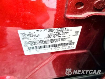Zdjęcie 13 z 13 samochodu: 2013 FORD EDGE SEL VIN:2FMDK3JC6DBC64412 - miniatura