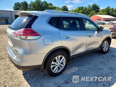 Trzecie zdjęcie samochodu z tyłu: 2015 NISSAN ROGUE SV VIN:KNMAT2MV9FP565828 - miniatura