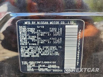 Zdjęcie 13 z 13 samochodu: 2018 INFINITI QX80 BASE VIN:JN8AZ2NF2J9664191 - miniatura