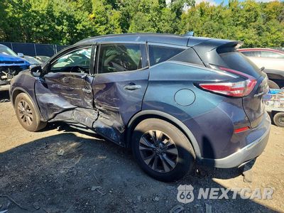 Drugie zdjęcie samochodu z przodu: 2018 NISSAN MURANO SV VIN:5N1AZ2MH0JN132665 - miniatura