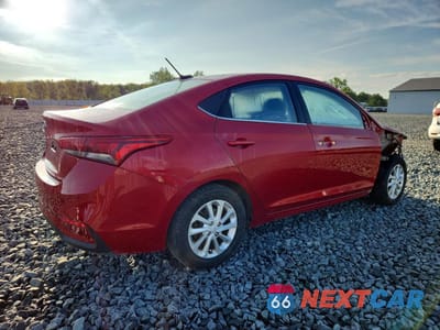 Trzecie zdjęcie samochodu z tyłu: 2019 HYUNDAI ACCENT SEL VIN:3KPC24A35KE056565 - miniatura