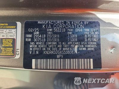 Zdjęcie 12 z 12 samochodu: 2025 KIA SORENTO SXP VIN:KNDRKDJG4S5380874 - miniatura