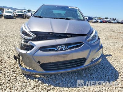 Piąte zdjęcie samochodu w środku: 2014 HYUNDAI ACCENT GLS VIN:KMHCU4AE6EU765356 - miniatura