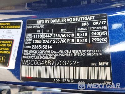 Zdjęcie 13 z 13 samochodu: 2018 MERCEDES-BENZ GLC 300 4MATIC VIN:WDC0G4KB9JV037225 - miniatura