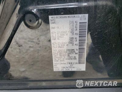 Zdjęcie 13 z 13 samochodu: 2019 NISSAN ROGUE S VIN:5N1AT2MV8KC788116 - miniatura