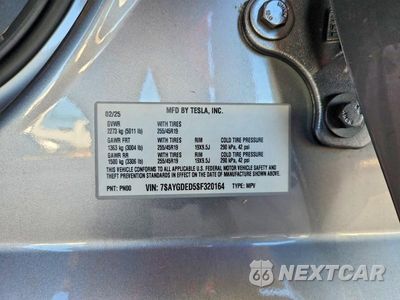 Zdjęcie 13 z 13 samochodu: 2025 TESLA MODEL Y VIN:7SAYGDED5SF320164 - miniatura