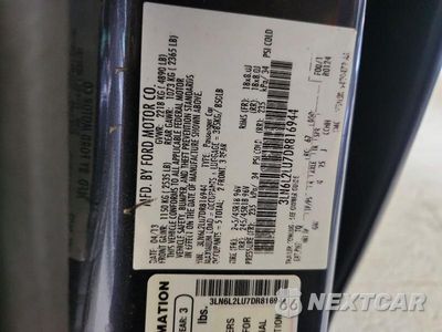 Zdjęcie 12 z 12 samochodu: 2013 LINCOLN MKZ HYBRID VIN:3LN6L2LU7DR816944 - miniatura