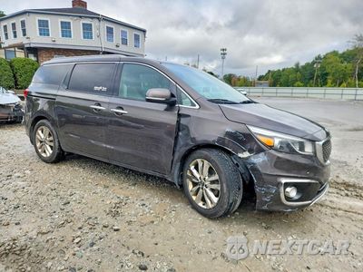 Czwarte zdjęcie samochodu z boku: 2015 KIA SEDONA SXL VIN:KNDME5C11F6039867 - miniatura
