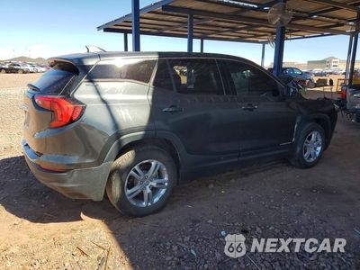 Trzecie zdjęcie samochodu z tyłu: 2020 GMC TERRAIN SLE VIN:3GKALMEV7LL186882 - miniatura