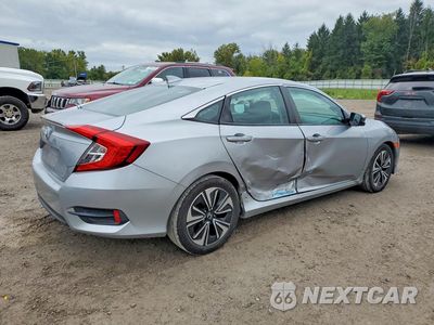 Trzecie zdjęcie samochodu z tyłu: 2017 HONDA CIVIC EXL VIN:19XFC1F70HE032722 - miniatura