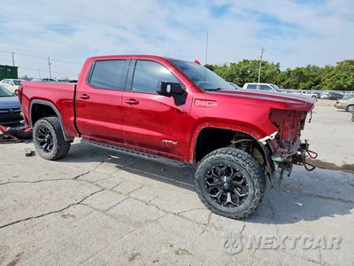 Czwarte zdjęcie samochodu z boku: 2022 GMC SIERRA LIMITED K1500 AT4 VIN:3GTP9EEL6NG175585 - miniatura