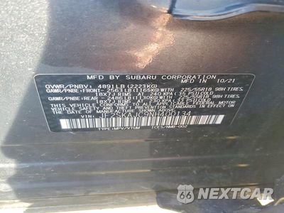 Zdjęcie 13 z 13 samochodu: 2022 SUBARU FORESTER SPORT VIN:JF2SKAJC9NH400134 - miniatura
