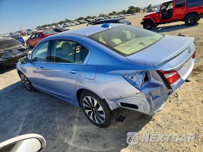 Drugie zdjęcie samochodu z przodu: 2017 HONDA ACCORD HYBRID EXL VIN:JHMCR6F58HC020286 - miniatura