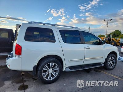 Trzecie zdjęcie samochodu z tyłu: 2015 NISSAN ARMADA SL VIN:5N1AA0NCXFN600178 - miniatura