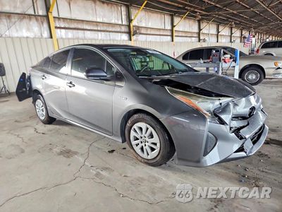 Czwarte zdjęcie samochodu z boku: 2017 TOYOTA PRIUS TWO VIN:JTDKBRFU3H3036373 - miniatura