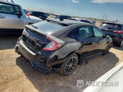 Trzecie zdjęcie samochodu z tyłu: 2021 HONDA CIVIC SPORT VIN:SHHFK7H44MU205721 - miniatura