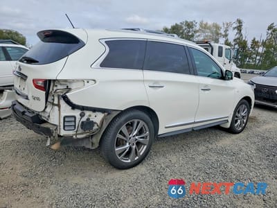 Trzecie zdjęcie samochodu z tyłu: 2015 INFINITI QX60 BASE VIN:5N1AL0MM8FC560179 - miniatura
