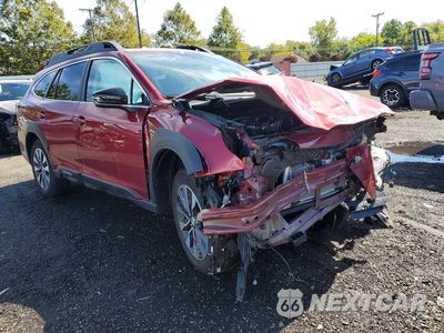 Czwarte zdjęcie samochodu z boku: 2024 SUBARU OUTBACK LIMITED VIN:4S4BTANC6R3213793 - miniatura