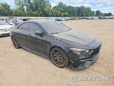 Czwarte zdjęcie samochodu z boku: 2022 MERCEDES-BENZ CLA 45 AMG VIN:W1K5J5DB7NN322467 - miniatura