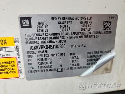 Zdjęcie 12 z 12 samochodu: 2014 GMC ACADIA SLT-1 VIN:1GKKVRKD4EJ187800 - miniatura