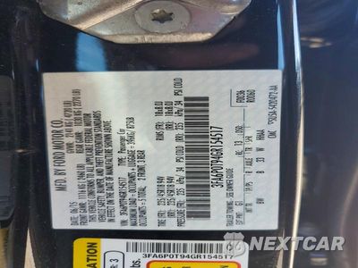 Zdjęcie 12 z 12 samochodu: 2016 FORD FUSION SE VIN:3FA6P0T94GR154517 - miniatura